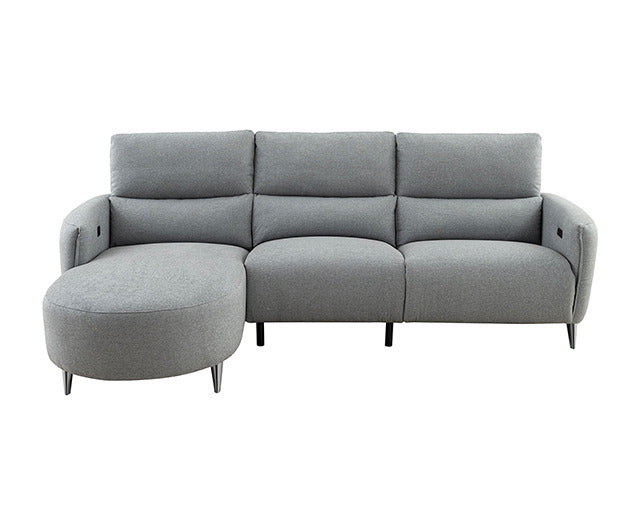 Galten Power Sectional, Gray