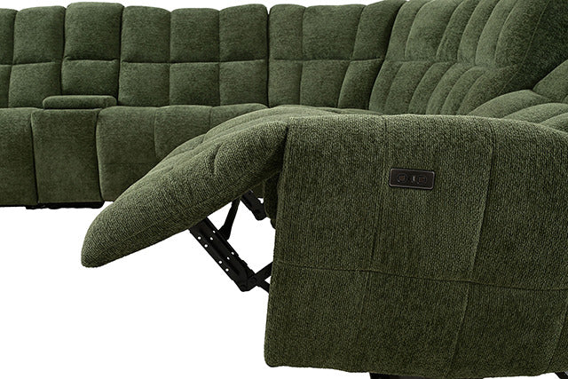 Southwold Power Sectional, Jade Green