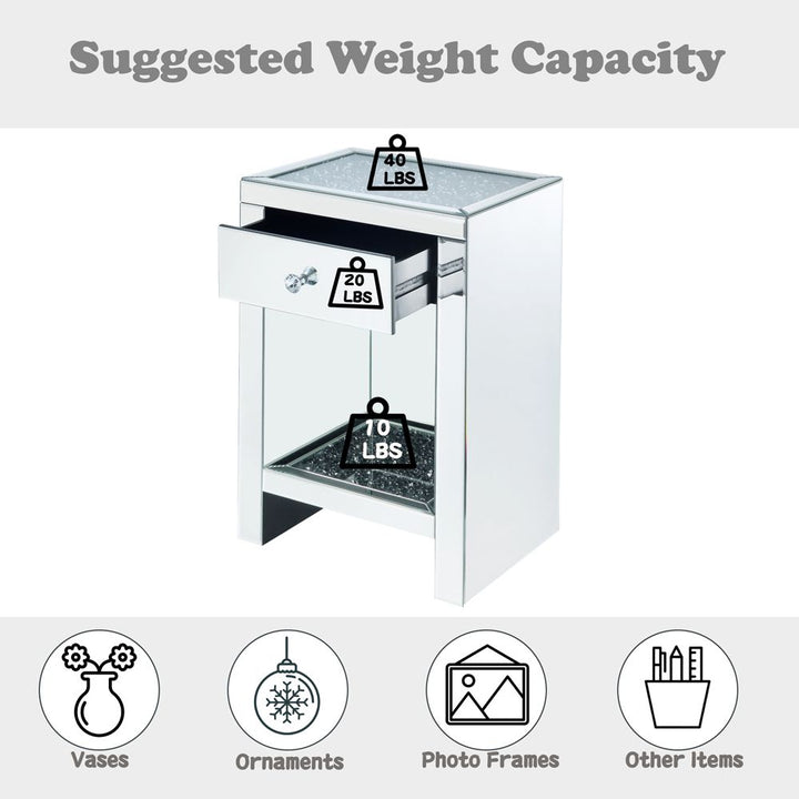 Noralie Accent Table – features callout