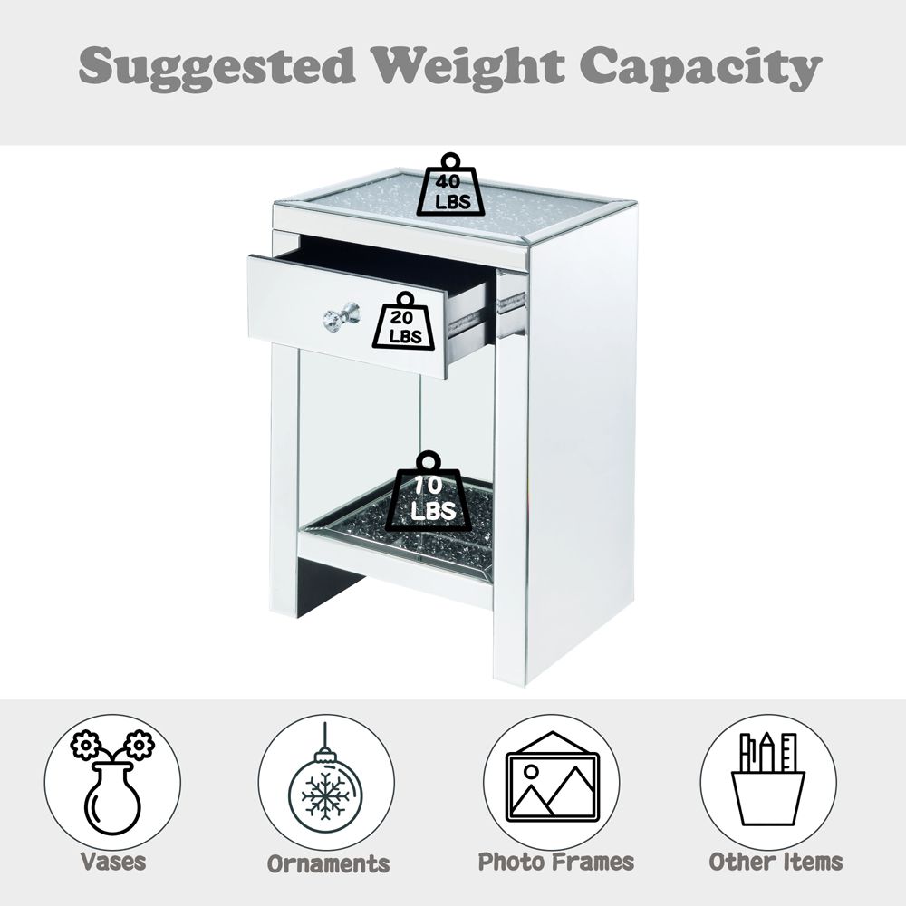 Noralie Accent Table – features callout