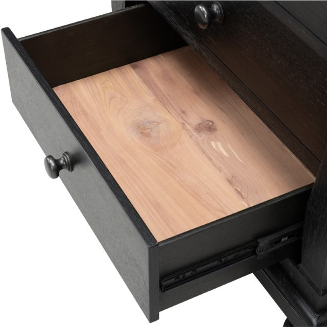 Neue Mills 3-Drawer Nightstand - view 8