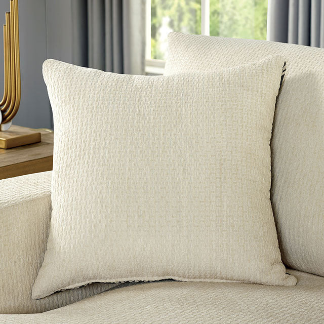 Kaylee Ottoman, Beige - view 4