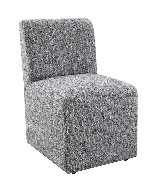 Tona Dining Side Chair, Pewter Gray