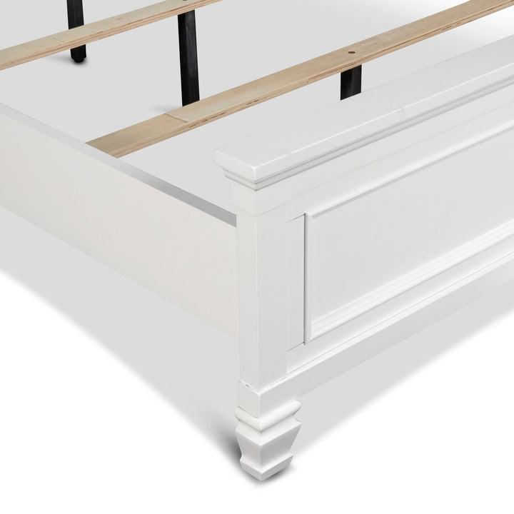 Tamarack 6/6-6/0 Ek/wk Headboard, Footboard &amp; Slats- White