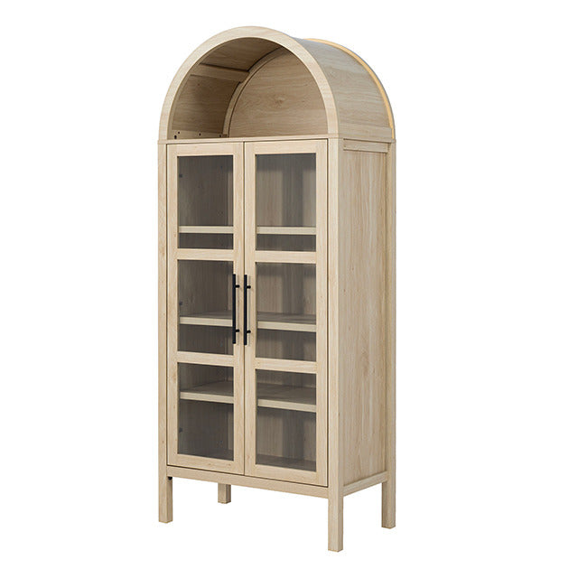 Gateshead Arched Cabinet, Natural