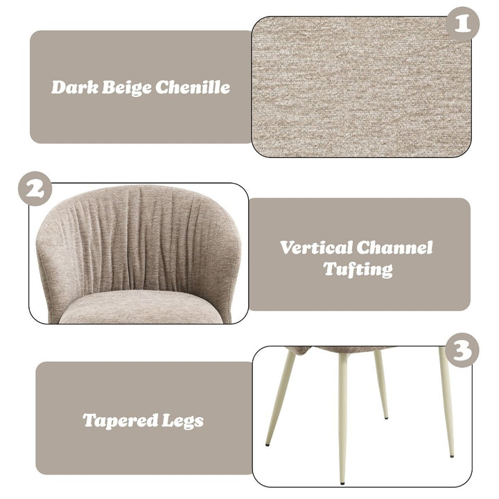 Ogin Arm Chair (Set-2) – features callout