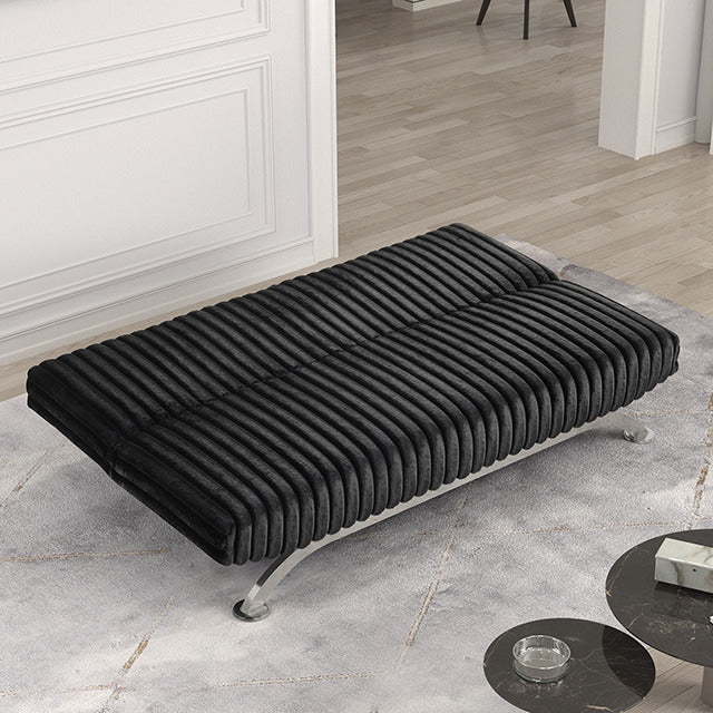 Villeneuve Futon Sofa Bed, Black - view 2
