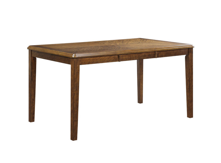 Gia 5 Pc 60" Dining Table &amp; 4 Chairs-Brown