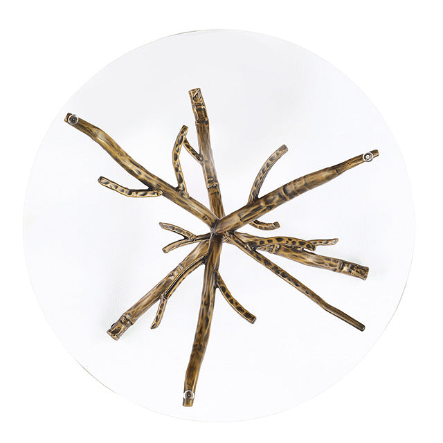Sarna Side Table, Matte Gold - view 2