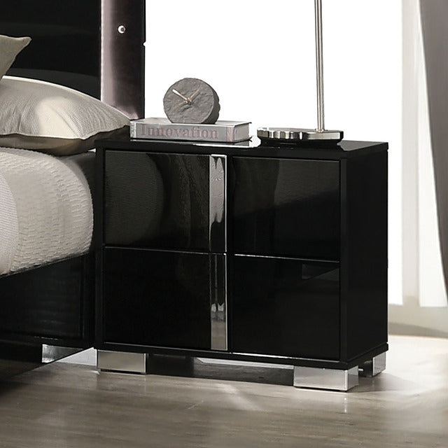 Sinistra Night Stand, Piano Black