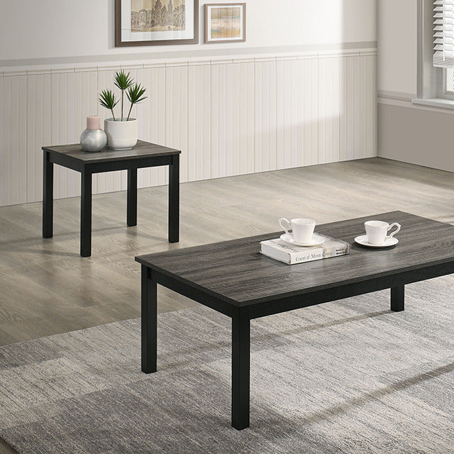 Findlay 3 Pc. Table Set, Gray - view 2