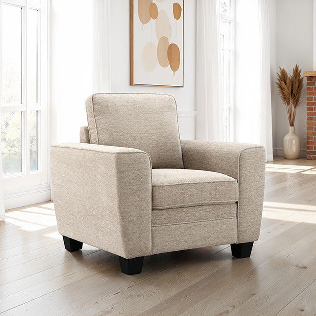 Enea Chair, Taupe - view 3