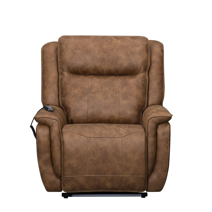 Kyra Auto Glider Recliner W/pwr Hr &amp; Fr-Saddle