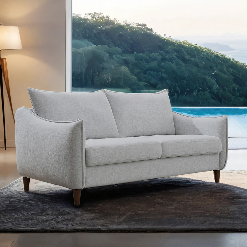 Vermon Loveseat, Light Gray