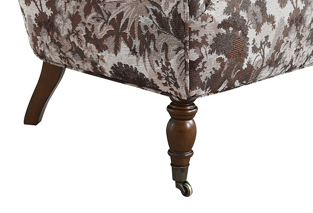 Seaton Settee, Mocha Brown - view 7