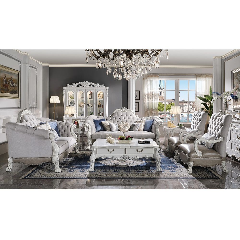 Dresden Loveseat with 5 Pillows