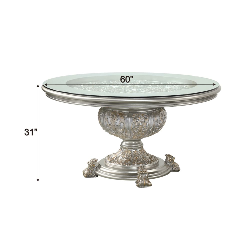 Sandoval Round Dining Table – dimensions diagram