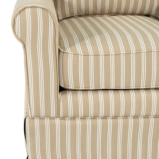 Peggy Accent Chair, Brown - view 5