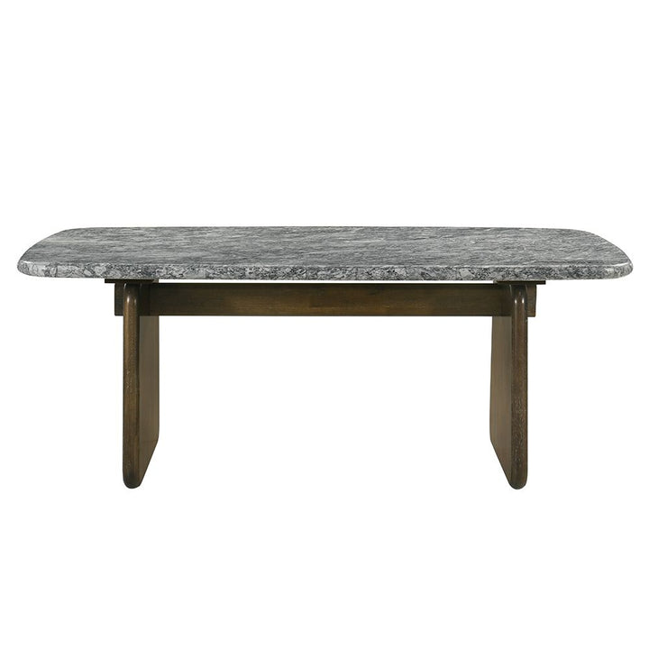 Dillon Dining Table w/Natural Marble Top – view 3