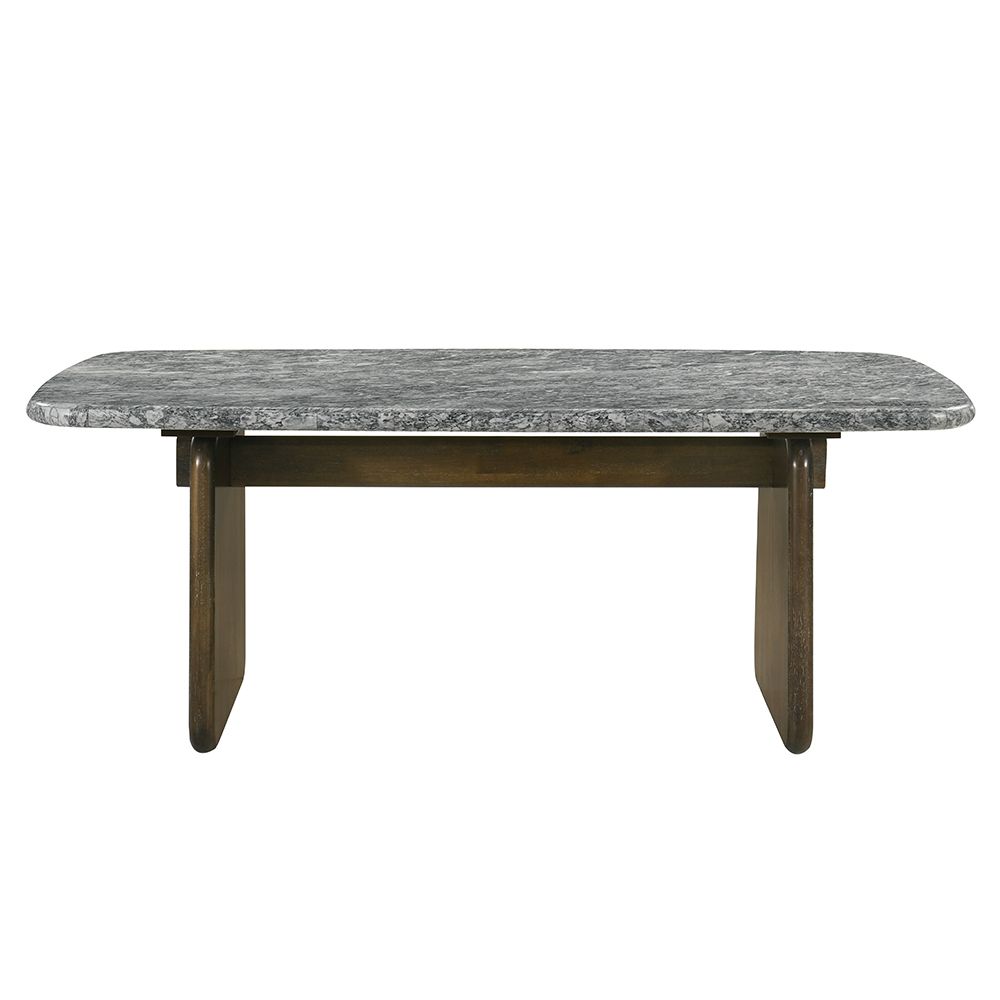 Dillon Dining Table w/Natural Marble Top – view 3