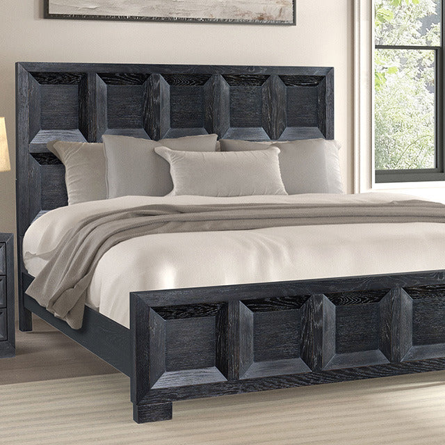 Hatton Cross Bed, Weathered Black - view 4