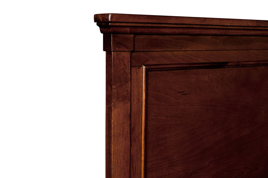 Tamarack 6/6-6/0 Ek/wk Headboard, Footboard & Slats- Brn Cher