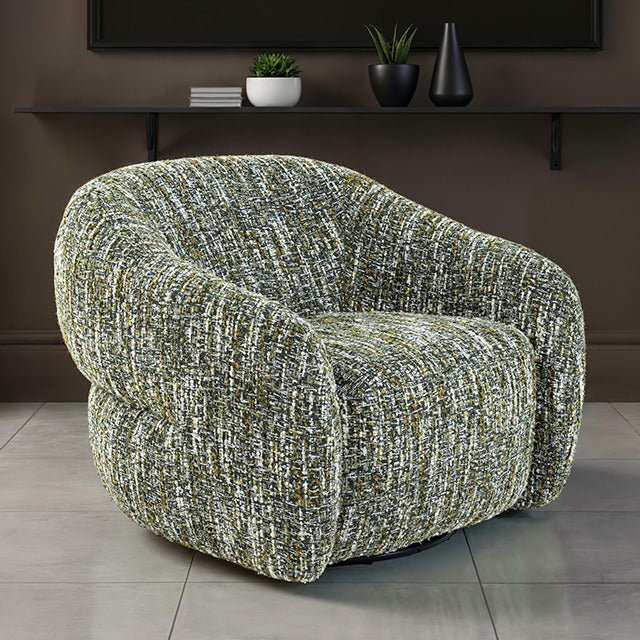 Pyrena Swivel Chair, Green - view 5