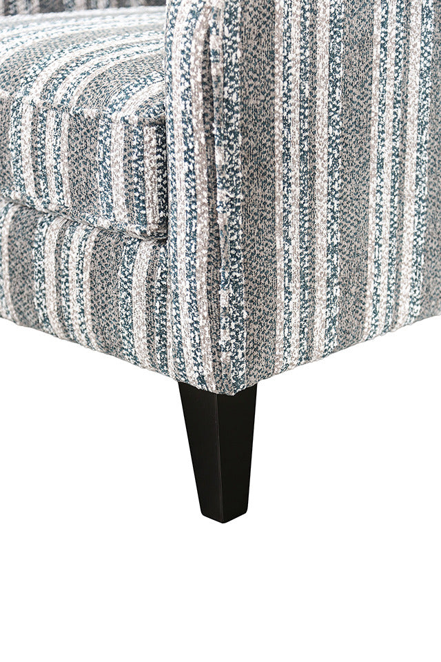Viviani Accent Chair, Stripe - view 3