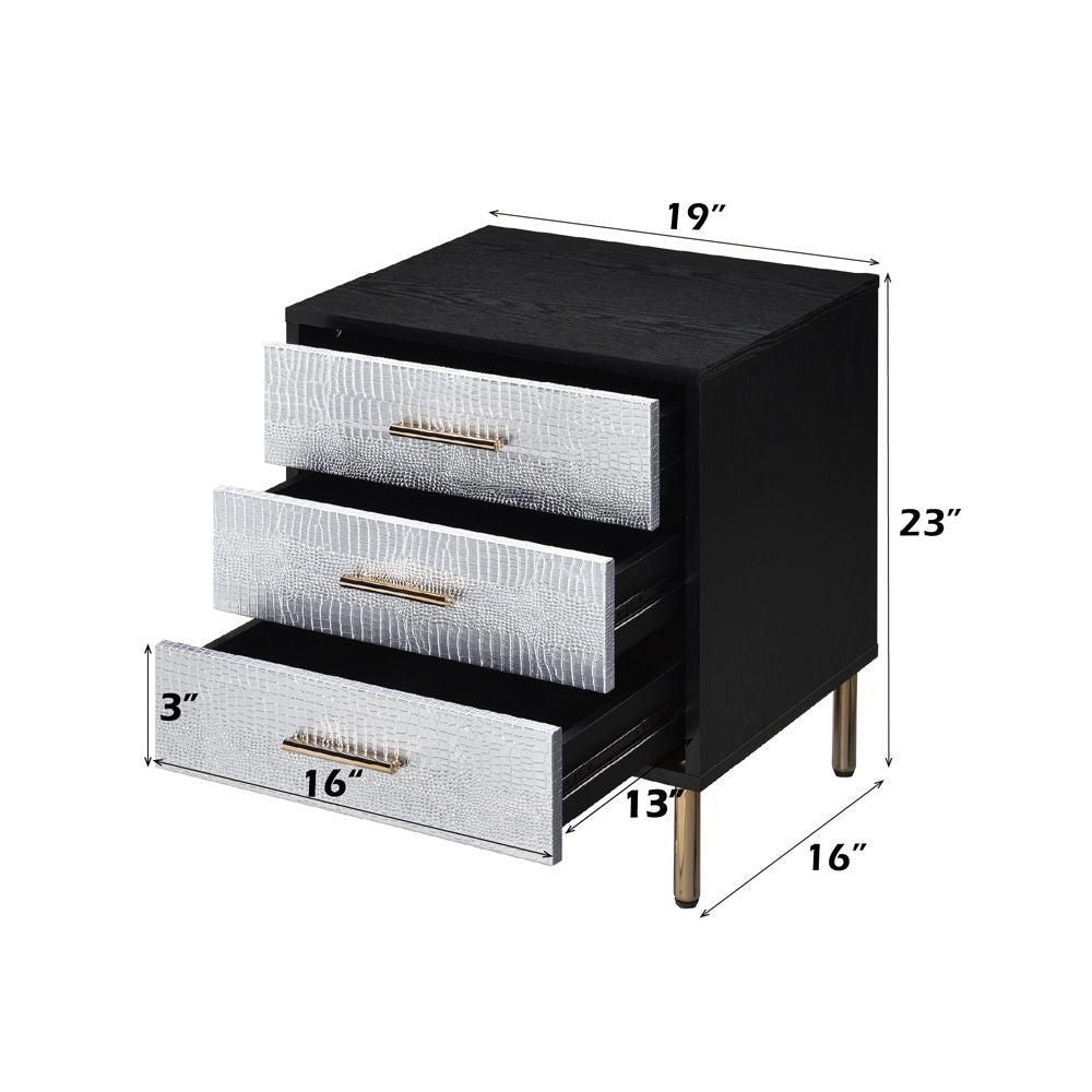 Myles Nightstand – dimensions diagram