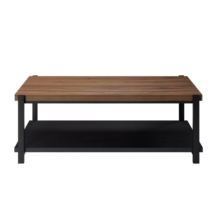 Linea 3 Pc Occasional Set- 1 Coffee &amp; 2 End Tables-Brown