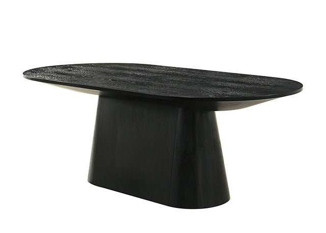 Halewood Oval Cocktail Table, Black - view 3