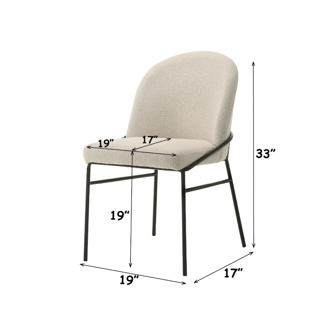 Lark Side Chair (Set-2) – dimensions diagram