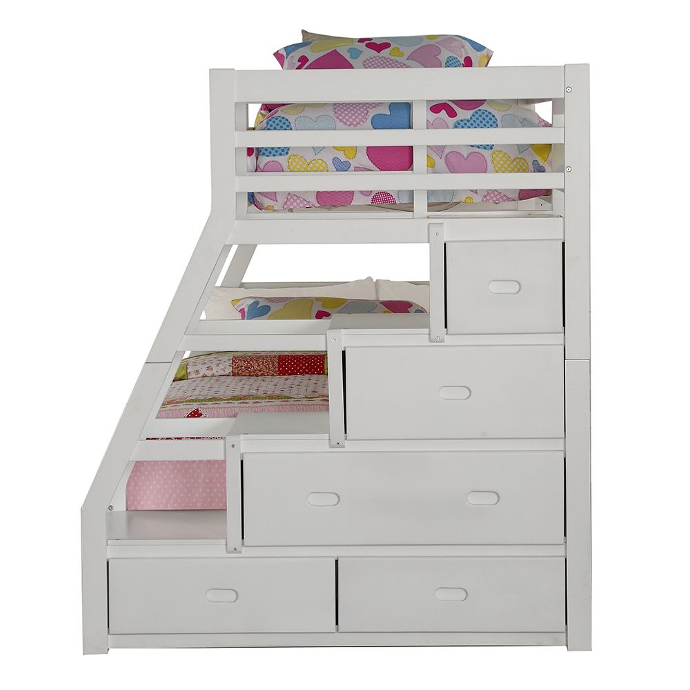 Jason Twin/Full Bunk Bed with Trundle & Storage