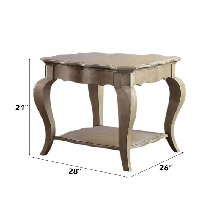 Chelmsford End Table – dimensions diagram