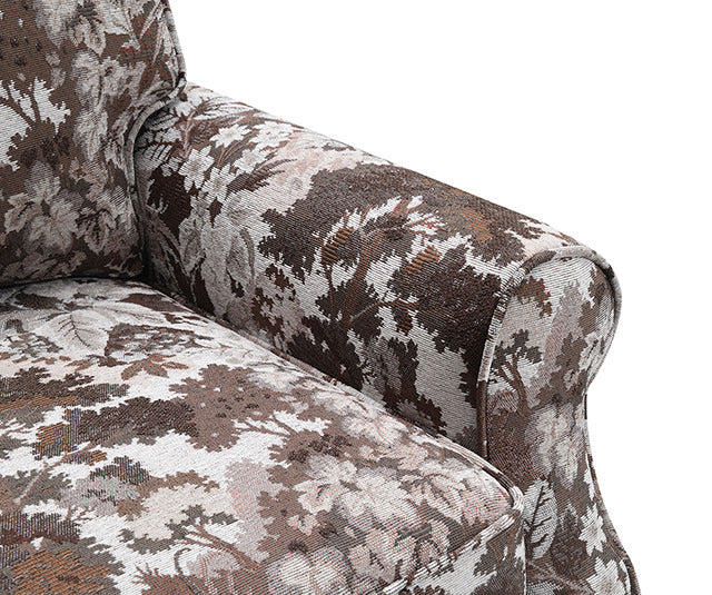 Penryn Swivel Accent Chair, Mocha Brown - view 8