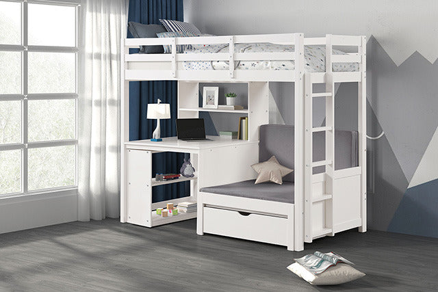 Mateo Twin/Twin Loft Bunk Bed - view 2
