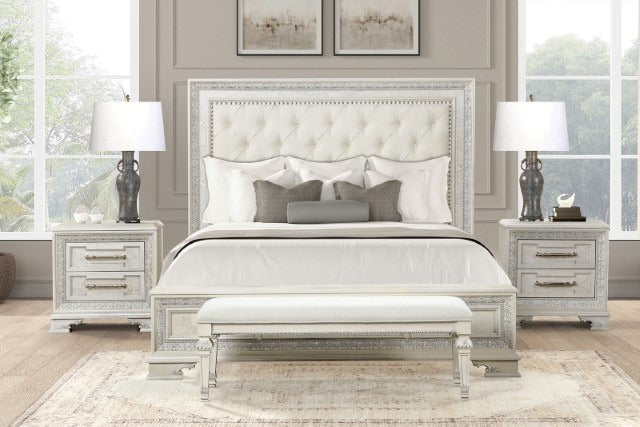 Stella Mia 5 Pc Queen Uph Bedroom Set - view 9