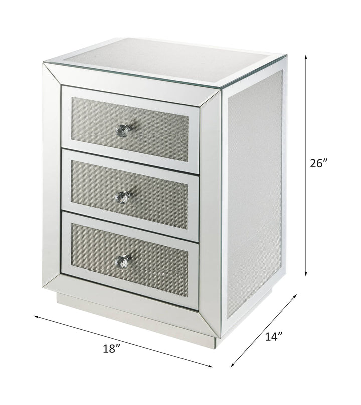 Noralie Accent Table – line drawing