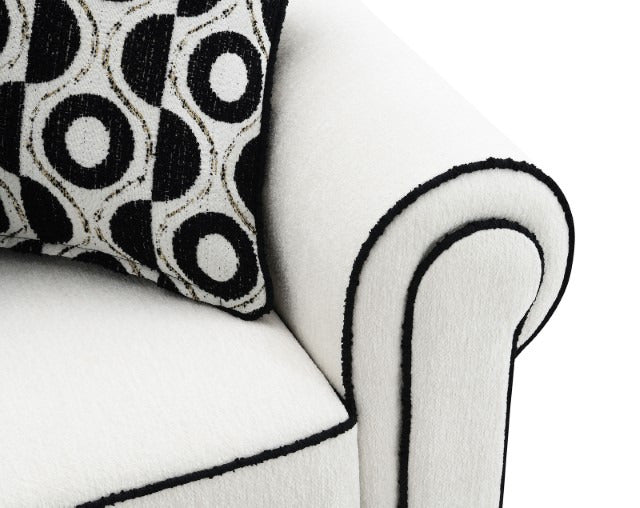 Viviani Sofa, White - view 5