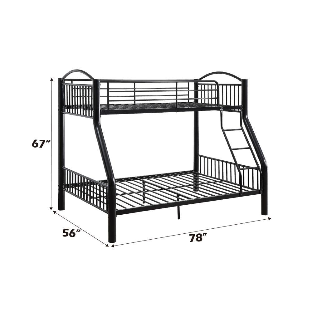 Cayelynn Twin/Full Bunk Bed – dimensions diagram