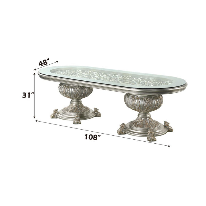 Sandoval Dining Table – dimensions diagram