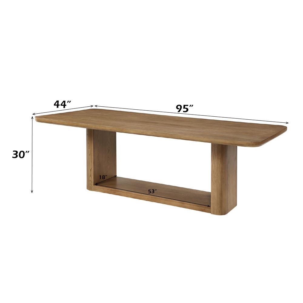 Zoey Dining Table – dimensions diagram