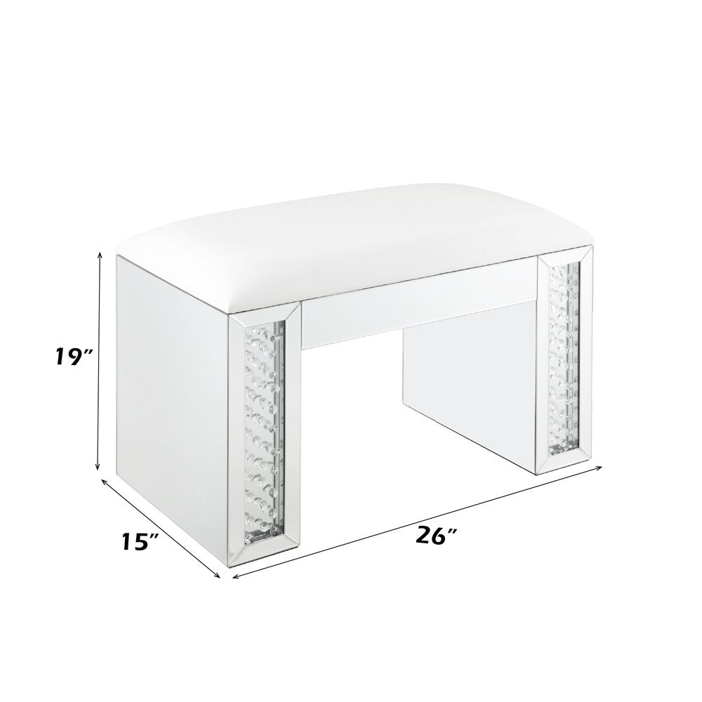 Nysa Vanity Stool – dimensions diagram