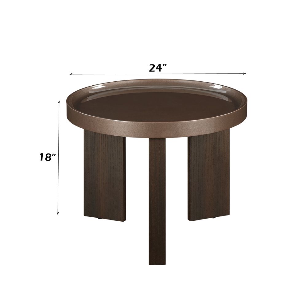 Lakita End Table – dimensions diagram