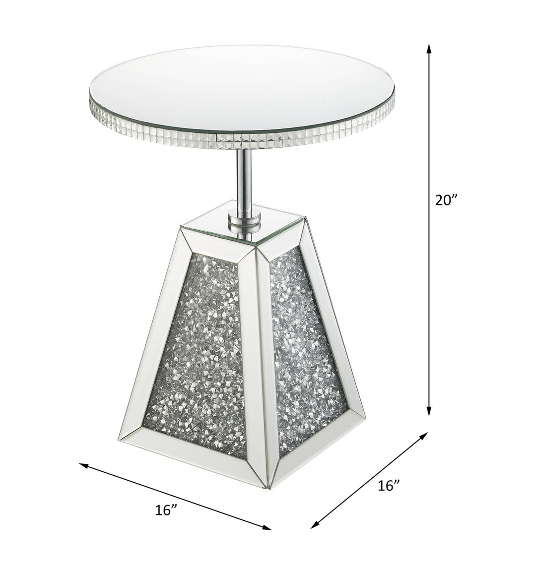 Noralie Accent Table – line drawing