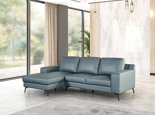 Stordal Sectional, Left Chaise, Blue - view 2