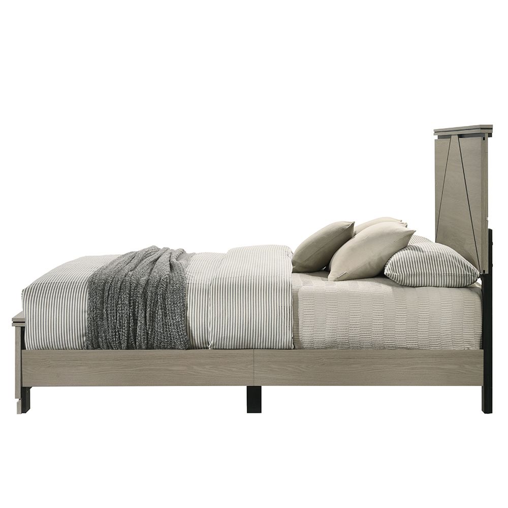 Joanna Queen Bed with LED