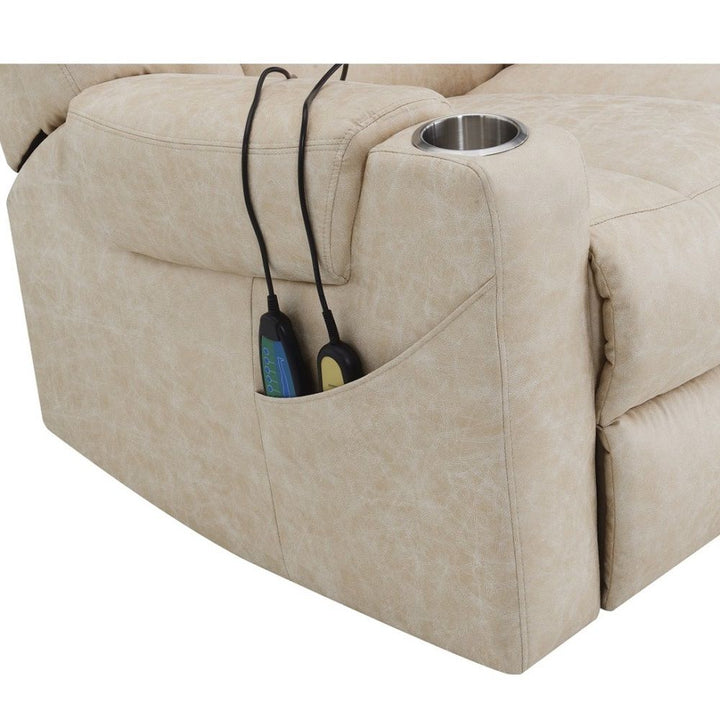 Nairi Power Recliner W/Lift &amp; Heating &amp; Massage – view 12