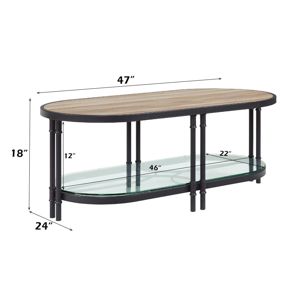 Brantley Coffee Table – dimensions diagram
