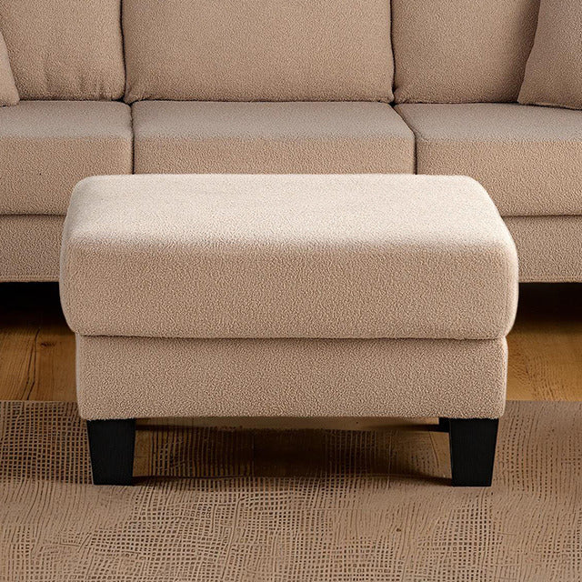 Cinderford Storage Ottomen, Beige - view 4